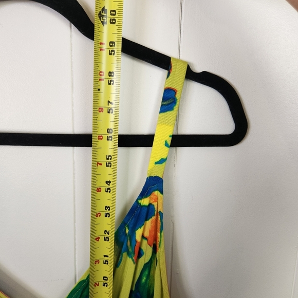 Ivy Street Funky Cropped Whimsy Jumpsuit Sleeveless Flowy Summer Dress Size 2X - Picture 8 of 13